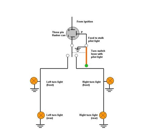 wiring diagram  turn signal flasher     mavrick