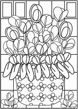 Coloring Pages Doverpublications Flowers Dover Fabulous Kleurplaten Bloemen Books Samples Book Welcome Logo sketch template