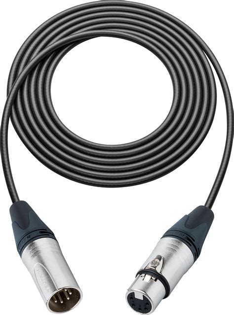 balanced audio cable  pin xlr   ft