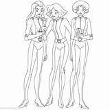 Totally Spies Outline Coloring Pages Xcolorings 880px 91k Resolution Info Type  Size sketch template