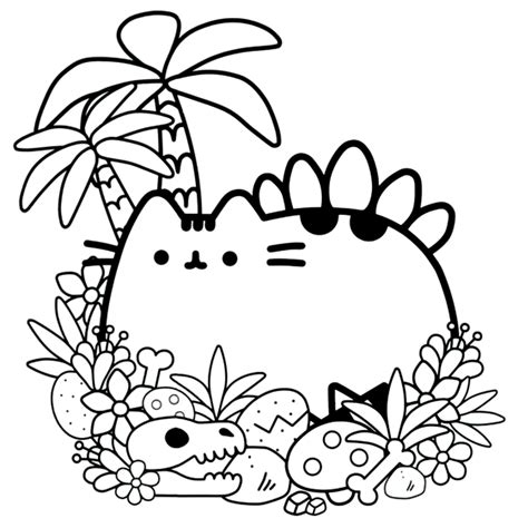 coloring pages pusheen    clipartmag