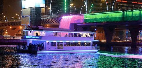 dubai water canal cruise luxury dinner ubl travels