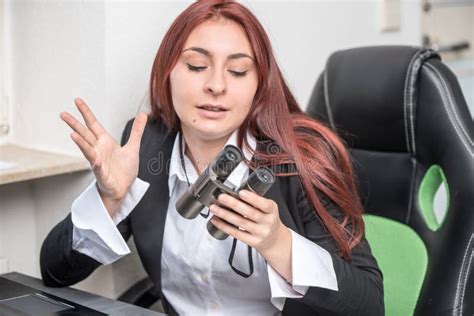 Young Business Proffessionals Loocking For A Job Stock Image Image