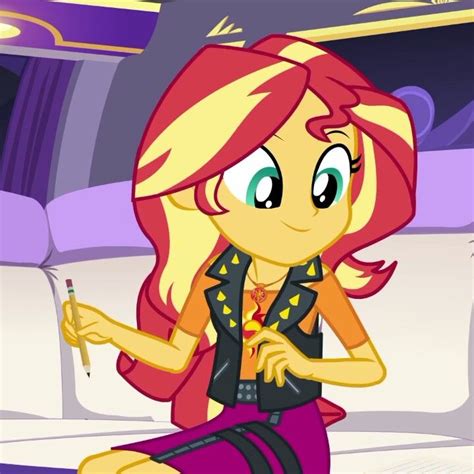pin di sunset shimmer from choose your ending