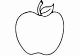 Apple Drawing Bitten Clipartmag Draw sketch template