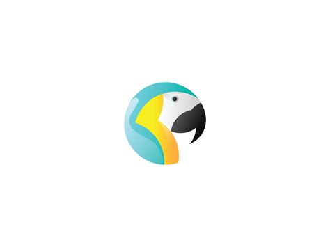 parrot logo desenho simples artes  oficios logotipo