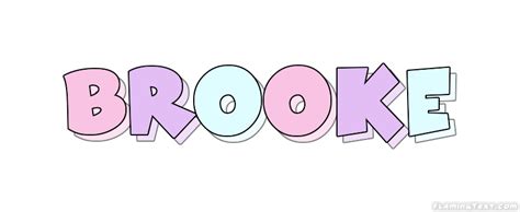 brooke logo outil de conception de nom gratuit  partir de texte