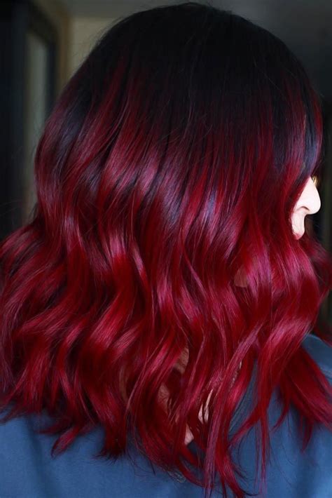 The Most Popular Shades Of Dark Red Hair For Distinctive Looks Hair