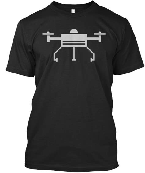 shirt drone black  shirt front  shirt technical clothing mens tops