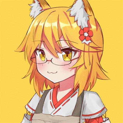 Senko With Glasses Anime Neko Kawaii Anime Cute Neko Girl