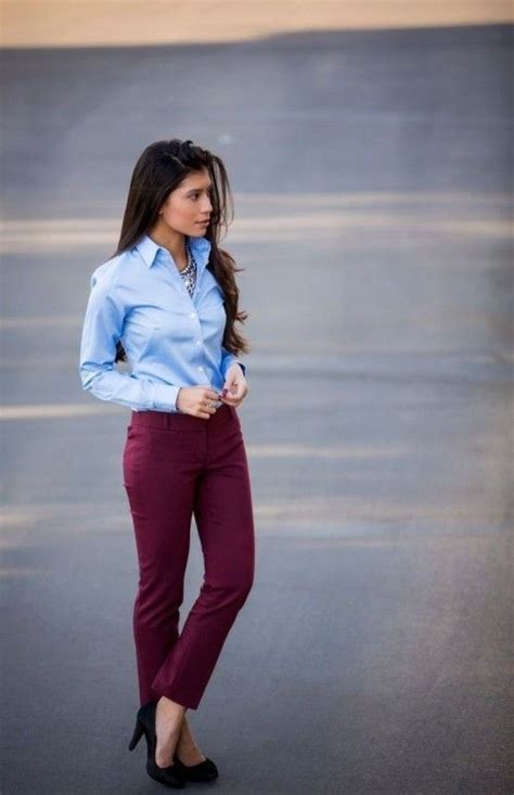 what shirt goes with burgundy pants quora