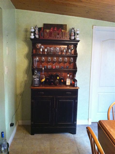 pin  shelly burnaugh  diy liquor cabinet home decor decor