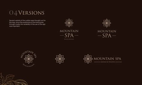 mountain spa relax massage wellness  behance