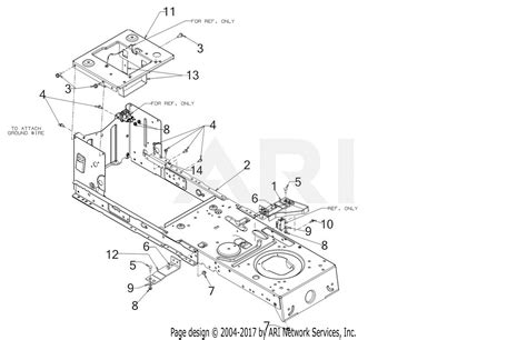 mtd bpxs    parts diagram  frame