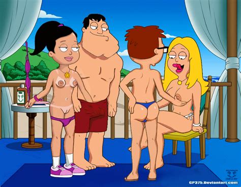 Post 3706865 American Dad Animated Francine Smith Guido L Hayley Smith