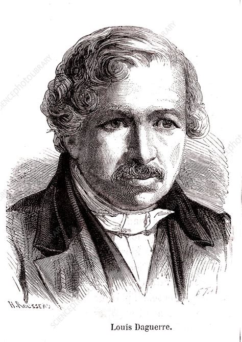 Louis Daguerre French Inventor Illustration Stock Image C051 7193