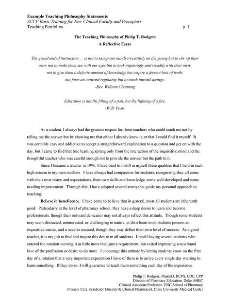 reflective essay  university telegraph