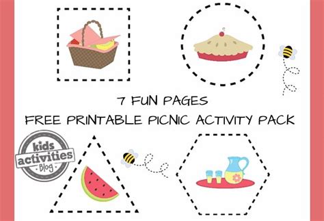 fun picnic printables picnic theme picnic activities printable