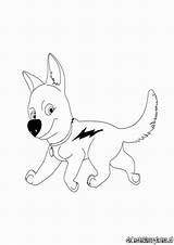 Coloring Bolt Dog Pages Lightning Cartoon Library Clipart Popular Ratings Yet sketch template