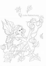 Fairy Coloring Stamp sketch template