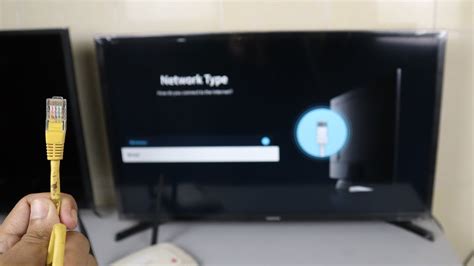 connect wired internet  samsung tv ethernet connection youtube