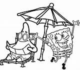 Spongebob Coloring Patrick Pages Star Fun Squarepants Colouring Lovers sketch template