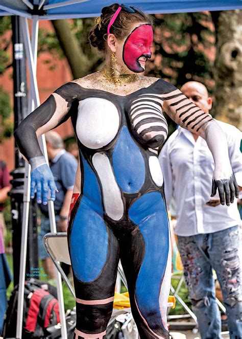 Nude Body Painting October 2018 Voyeur Web Hall Of Fame