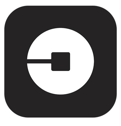 uber app logo transparent png stickpng