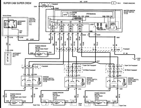 power window wiring diagram  ford taurus sel collection faceitsaloncom