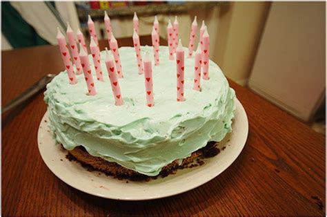 Birthday Birthday Cake Cake Candles Cheesecake Image