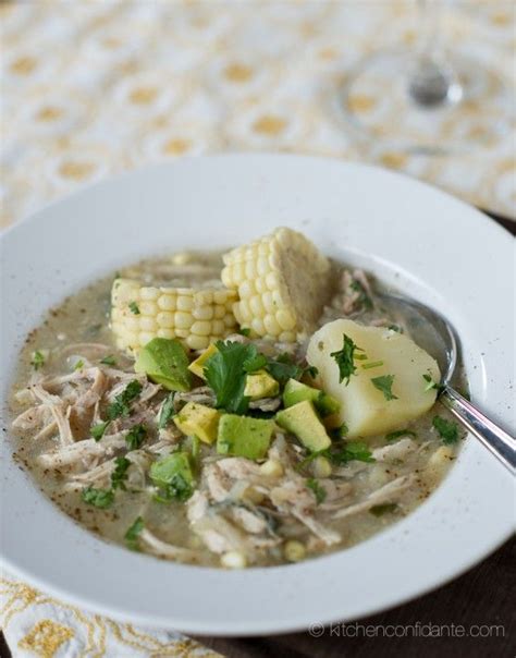 colombian chicken corn and potato stew {ajiaco} recipe stewed