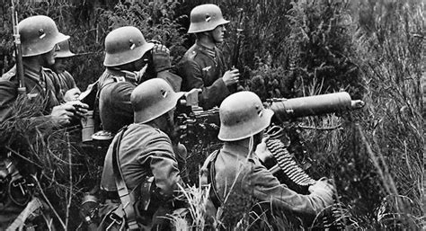 German Machine Gun Position Wwii Pinterest