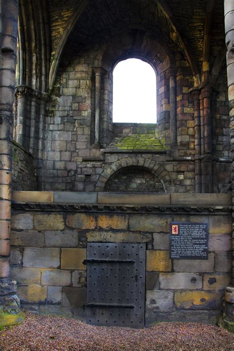 royal vault holyrood abbey  palace edinburgh scot flickr