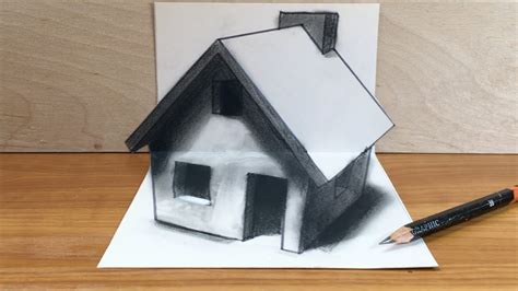 drawing  simple house   draw  house  vamos youtube