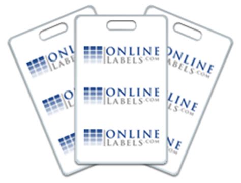 hid card labels blank hid proximity card labels onlinelabelscom
