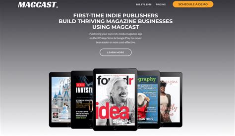 start create  launch   digital magazine