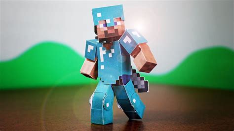 steve ultimate bendable minecraft papercraft bendable skins     armor