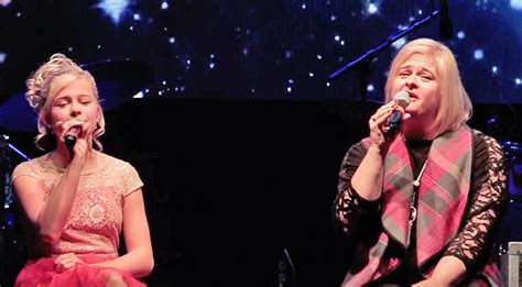 darci lynne and her mom team up for heavenly ‘silent night