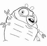 Cockroach Coloring Pages Color Animals sketch template
