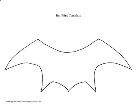 bat wing templatepdf google disk