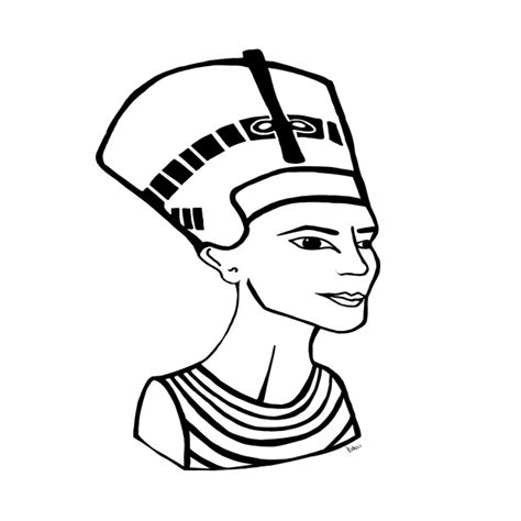 The Best Free Nefertiti Drawing Images Download From 93