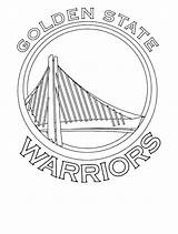 Coloring Warriors Pages Golden State Nba Thunder Basketball Okc Logo Oklahoma City Getcolorings Sheets Color Print Popular Colouring Getdrawings Printable sketch template