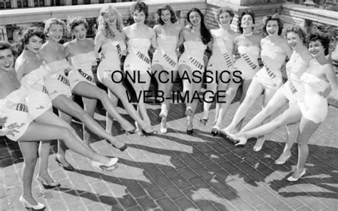 1950s miss universe beauty pagent swimsuit photo cheesecake pinup sexy