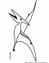 Pterosaur Familyeducation sketch template