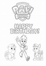 Paw Coloring1 Rocky sketch template