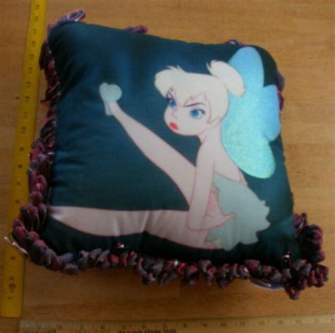 tinkerbell 2000s 17 silky pillow nip couch bed sealed disney direct ebay