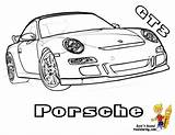 Porsche Coloring Car Cars Pages Gt3 Drawings Sport Race Corvette Colouring Drawing Sports Gusto Popular Coloringhome Viewing sketch template
