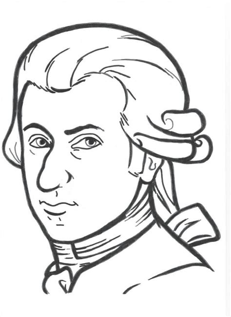 print wolfgang amadeus mozart coloring pages coloring pages