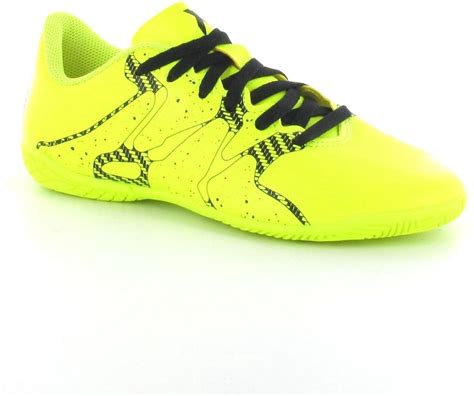 bolcom adidas   indoor junior voetbalschoenen kinderen maat  geel