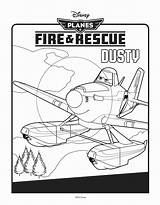 Rescue Fire Planes Coloring Pages Disney Dusty Movie Collection Print Color Getdrawings Getcolorings Divyajanani sketch template